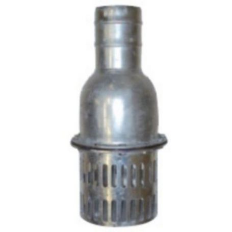 CLAPET CRÉPINE ACIER GALVA Ø100