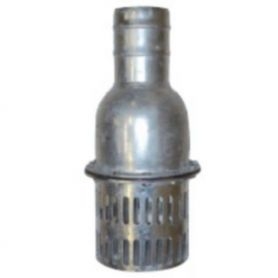 Clapet crépine acier galva ø80