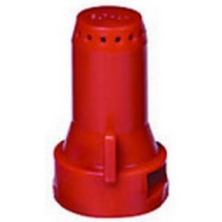 ÉCROU BUSE SJ7 - 7 FILETS - ROUGE