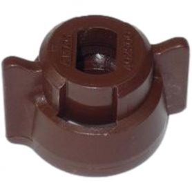 Ecrou + Joint pour buses 8mm Marron