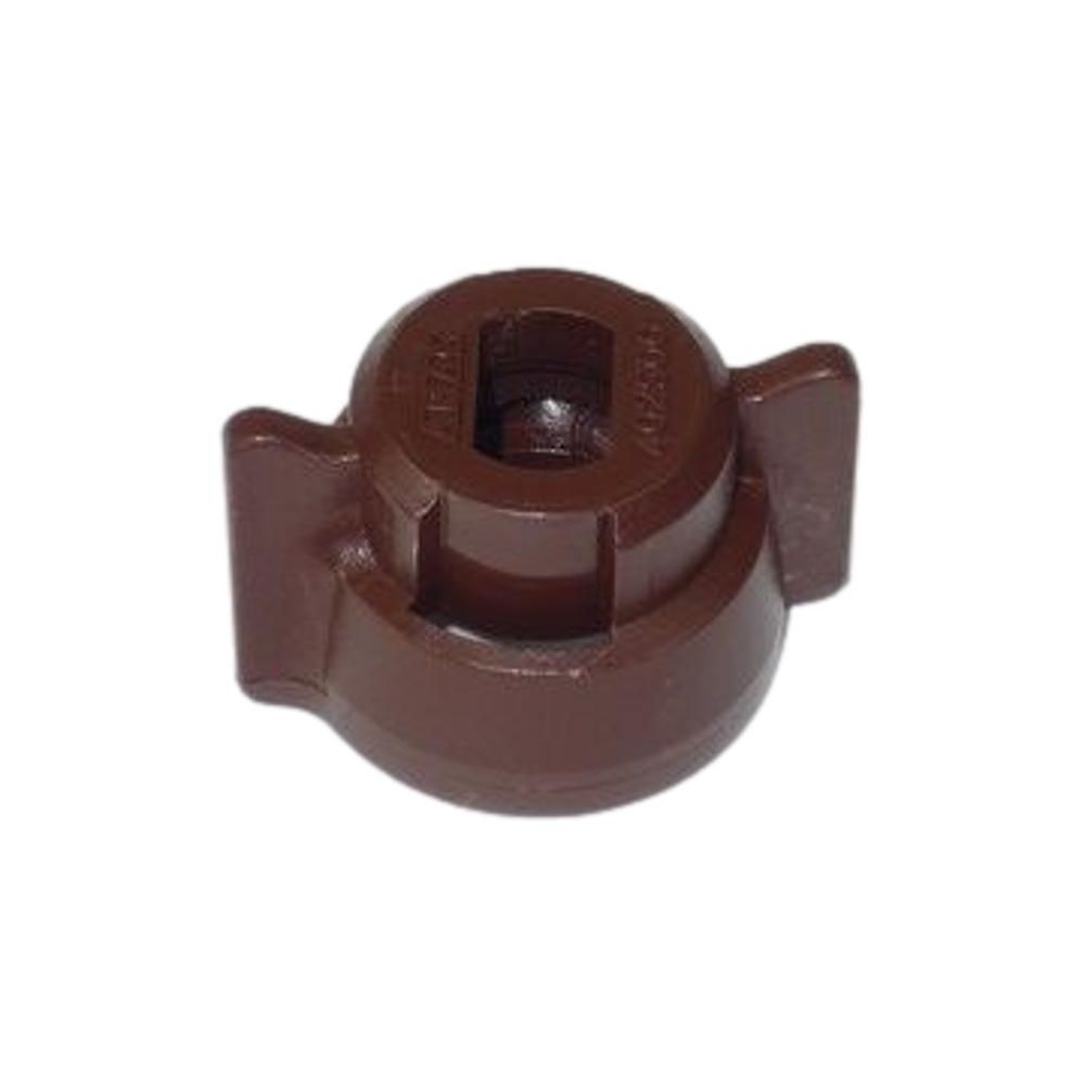 Ecrou + Joint pour buses 8mm Marron