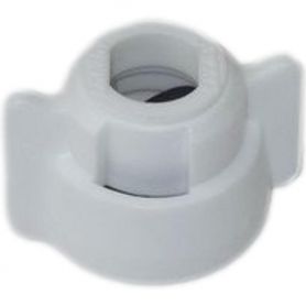 Ecrou + Joint pour buses AI - SJ3 - TTI - TJ - DGTJ Blanc