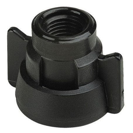 ÉCROU 1/4TOUR X 1/4 FEMELLE NOIR