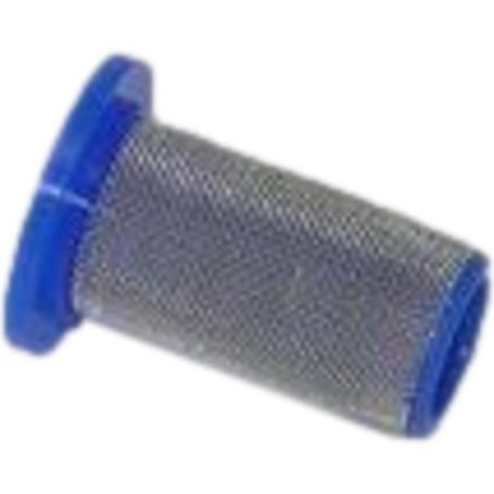 Filtre cylindrique - bleu - 80 mailles