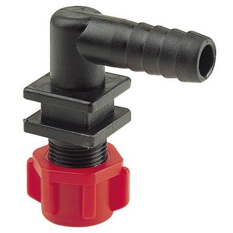Porte buse coudé ø10 avec écrou 3/8''