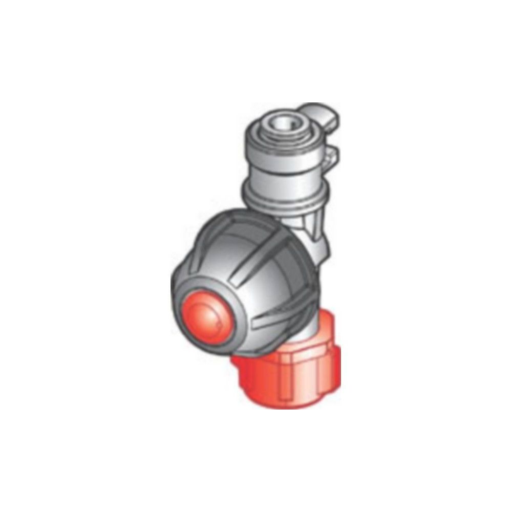 Monojet Rilsan ø 8  Ecrou à vis 3/8''