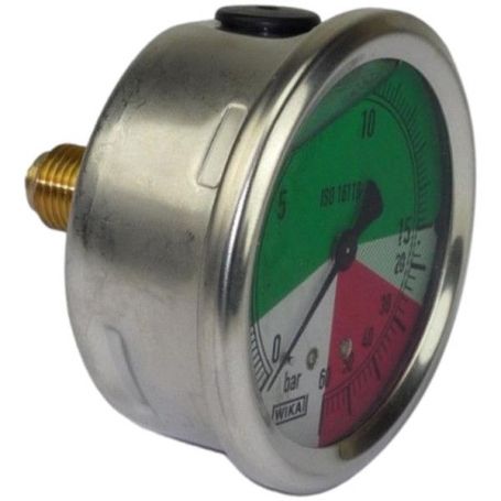 MANOMÈTRE Ø63 - 0 À 60 BARS - 1/4'' ARRIÈRE
