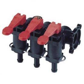 Nourrice à Brides 5 tronçons avec Vannes