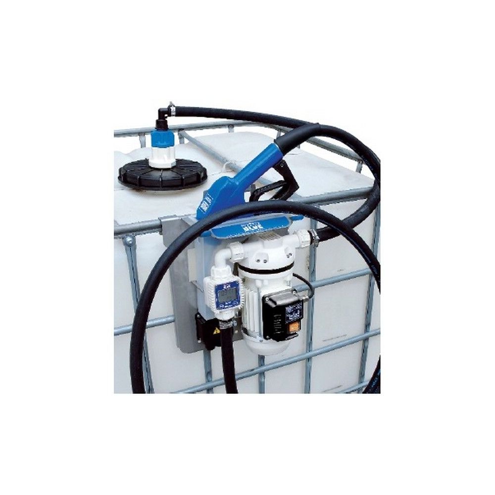 Kit pompe AdBlue 220v container - Pitolet Auto. + Compteur