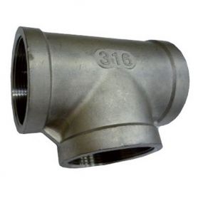 Té Inox F/F/F 3/4''