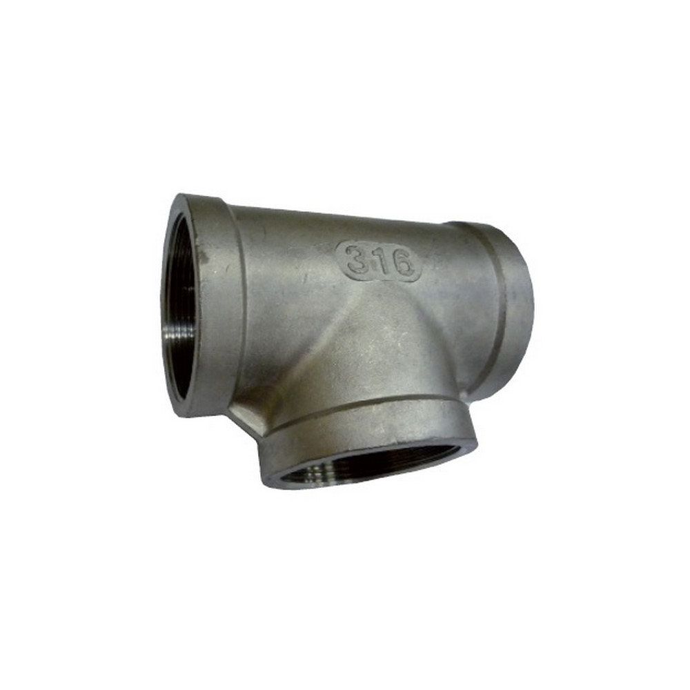 Té Inox F/F/F 1/4''