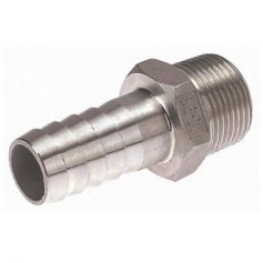 EMBOUT CANNELÉ INOX MALE 1'' X Ø25