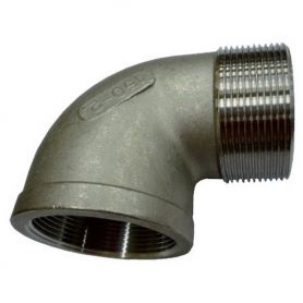 Coude Inox Mâle/Fem 2''