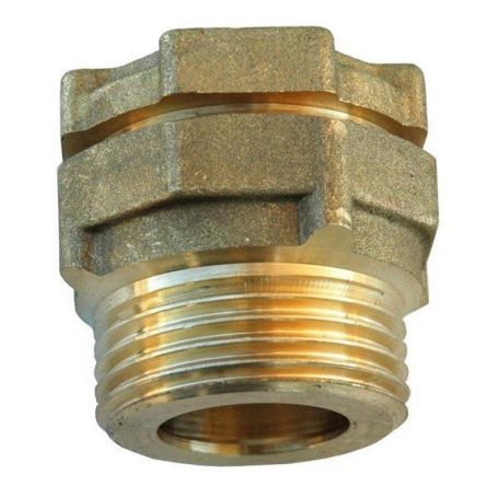 RACCORD COMPRESSION LAITON DROIT Ø21 X M1/2''