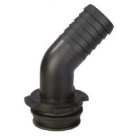 Raccord T5 Mâle 45° x Tuyau ø 25
