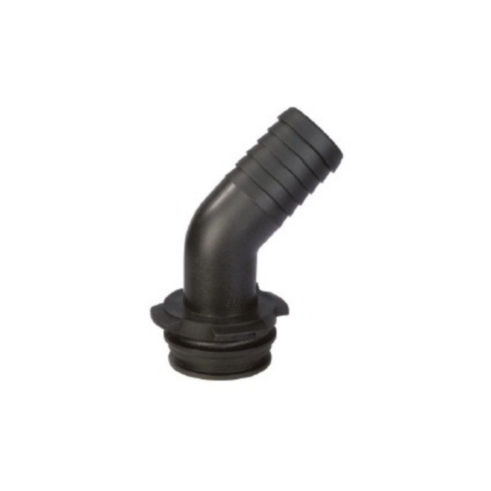 Raccord T5 Mâle 45° x Tuyau ø 25