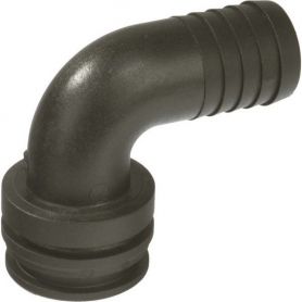 Raccord agrafe T Mâle Coudé / Cannelé ø25 T5