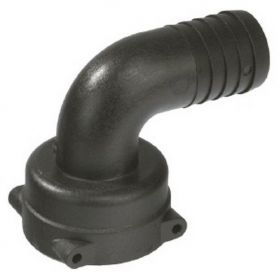 Raccord agrafe T Femelle Coudé / Cannelé ø30 T4
