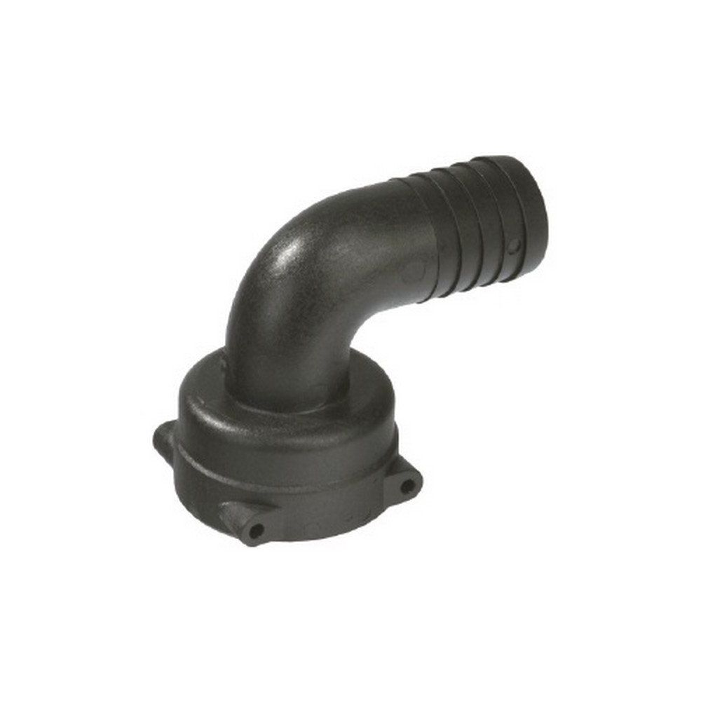 Raccord agrafe T Femelle Coudé / Cannelé ø25 T3
