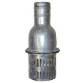 Clapet crépine acier galva ø50