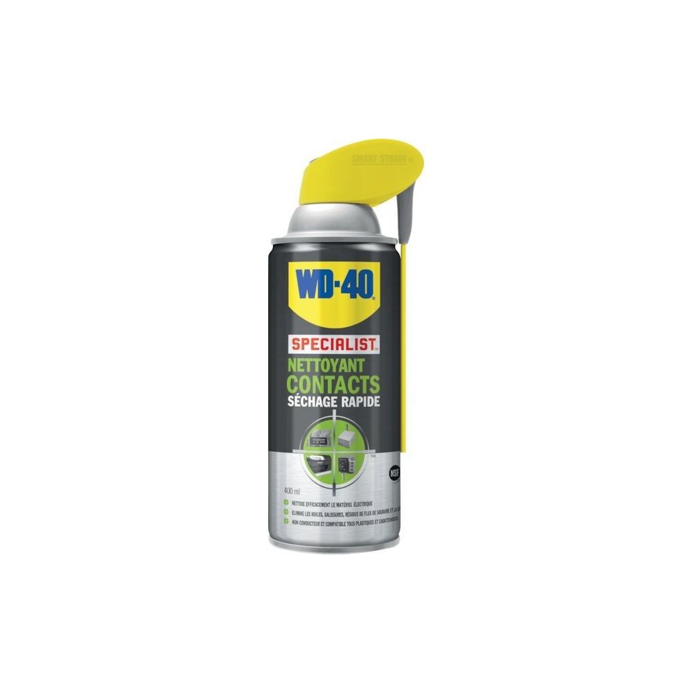 WD40 Spécialist - Nettoyant contact 400 ml séchage rapide