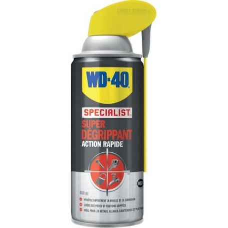 WD40 SPÉCIALIST - SUPER DÉGRIPANT 400 ML ACTION RAPIDE WD40 SPÉCIALIST - SUPER DÉGRIPANT 400 ML ACTION RAPIDE