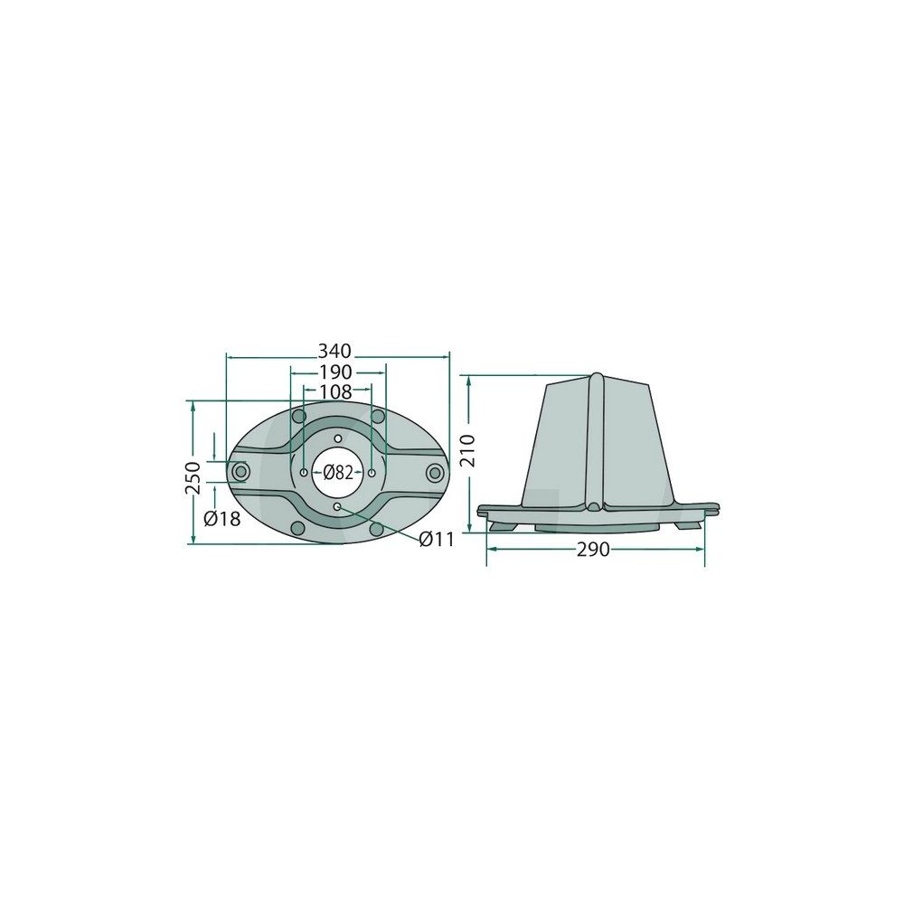 DISQUE DE COUPE RÉF. 1501152 - KRONE