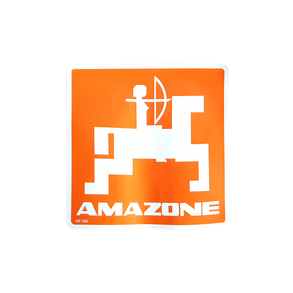 AUTOCOLLANT LOGO AMAZONE 270X270 Réf. MF286 AMAZONE