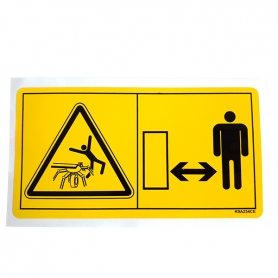 PICTOGRAME DANGER HAPPEMENT RÉF. 59900100 - KUHN