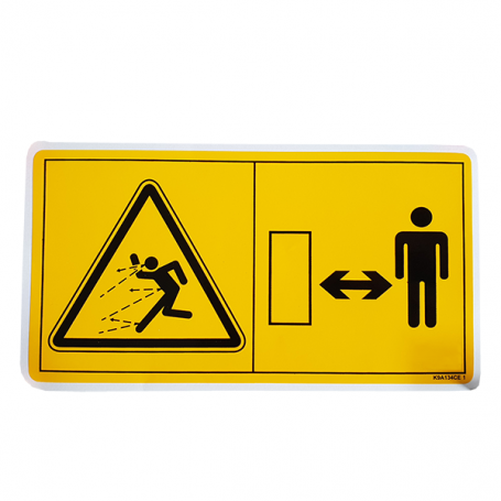Pictogramme danger projection réf. 59900200 - Kuhn Pictogramme danger projection réf. 59900200 - Kuhn