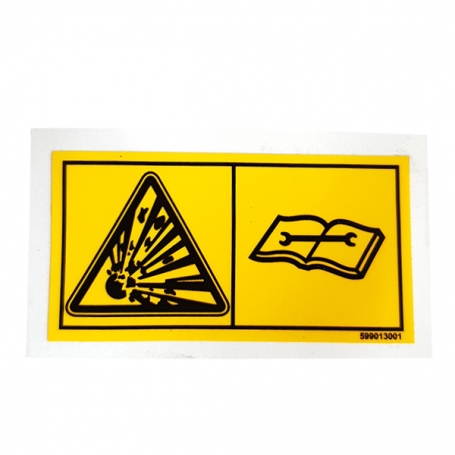 Pictogramme h danger acc. réf. K9A274CE - Kuhn Pictogramme h danger acc. réf. K9A274CE - Kuhn