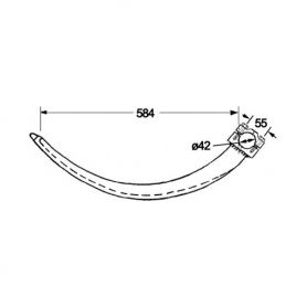 Aiguille à balles cubiques pour modèle M61/EXPORT, M64/MAGNUM - ABBRIATA