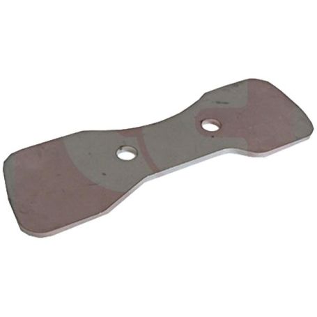 Plaquette inox pour patin réf. 944029158 - New Holland Plaquette inox pour patin réf. 944029158 - New Holland