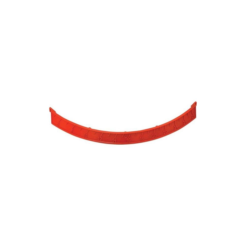 REGLETTE OM DE 05 A 28 DROITE ROUGE Réf. 927755 AMAZONE