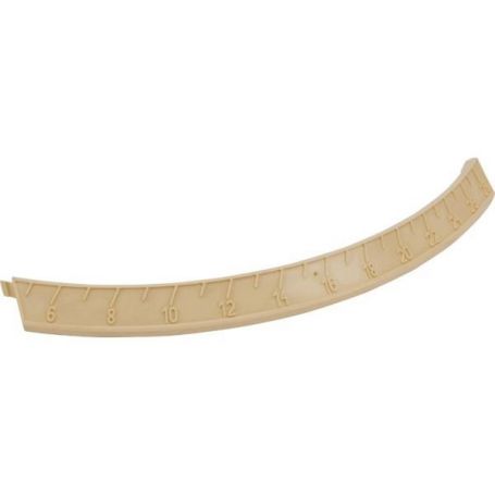 REGLETTE OM 05 A 28 DROITE BEIGE Réf. 927851 AMAZONE REGLETTE OM 05 A 28 DROITE BEIGE Réf. 927851 AMAZONE