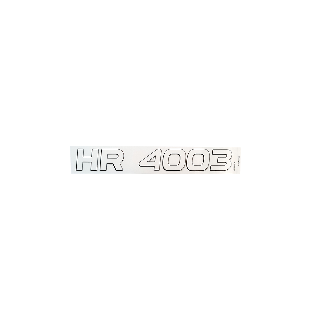 ETIQ.ADH. HR4003 RÉF. K9502211 - KUHN