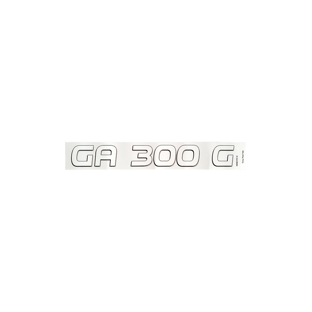 ETIQ.ADH. GA300G RÉF. K9501731 - KUHN