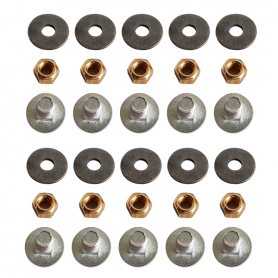 KIT BOULONS + ECROU + RONDELLE X10 KVERNELAND RÉF KT90288000