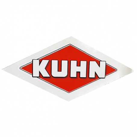 Logo Kuhn 153r blanc/rouge réf. k9500040 - Kuhn Logo Kuhn 153r blanc/rouge réf. k9500040 - Kuhn
