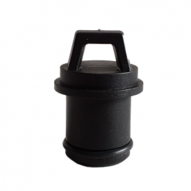 BOUCHON + JOINT P/TUBE NOIR HARDI EVRARD RÉF 716413
