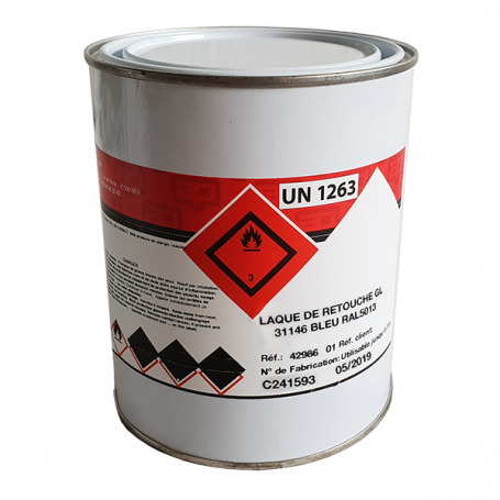 PEINTURE LAQUE BLEU 1KG RÉF. 10005645 DESVOYS PEINTURE LAQUE BLEU 1KG RÉF. 10005645 DESVOYS