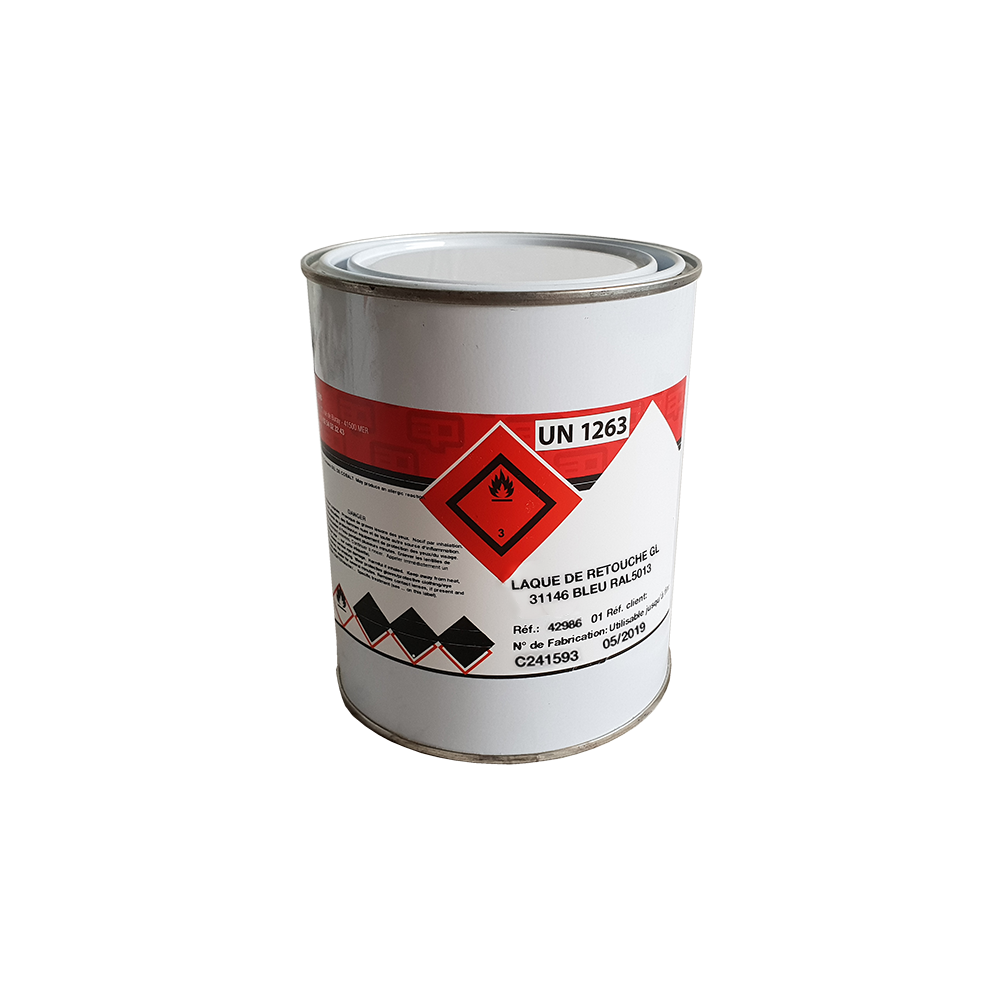 PEINTURE LAQUE BLEU 1KG RÉF. 10005645 DESVOYS