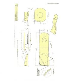 COUTEAU RÉF. 10000419 DESVOYS
