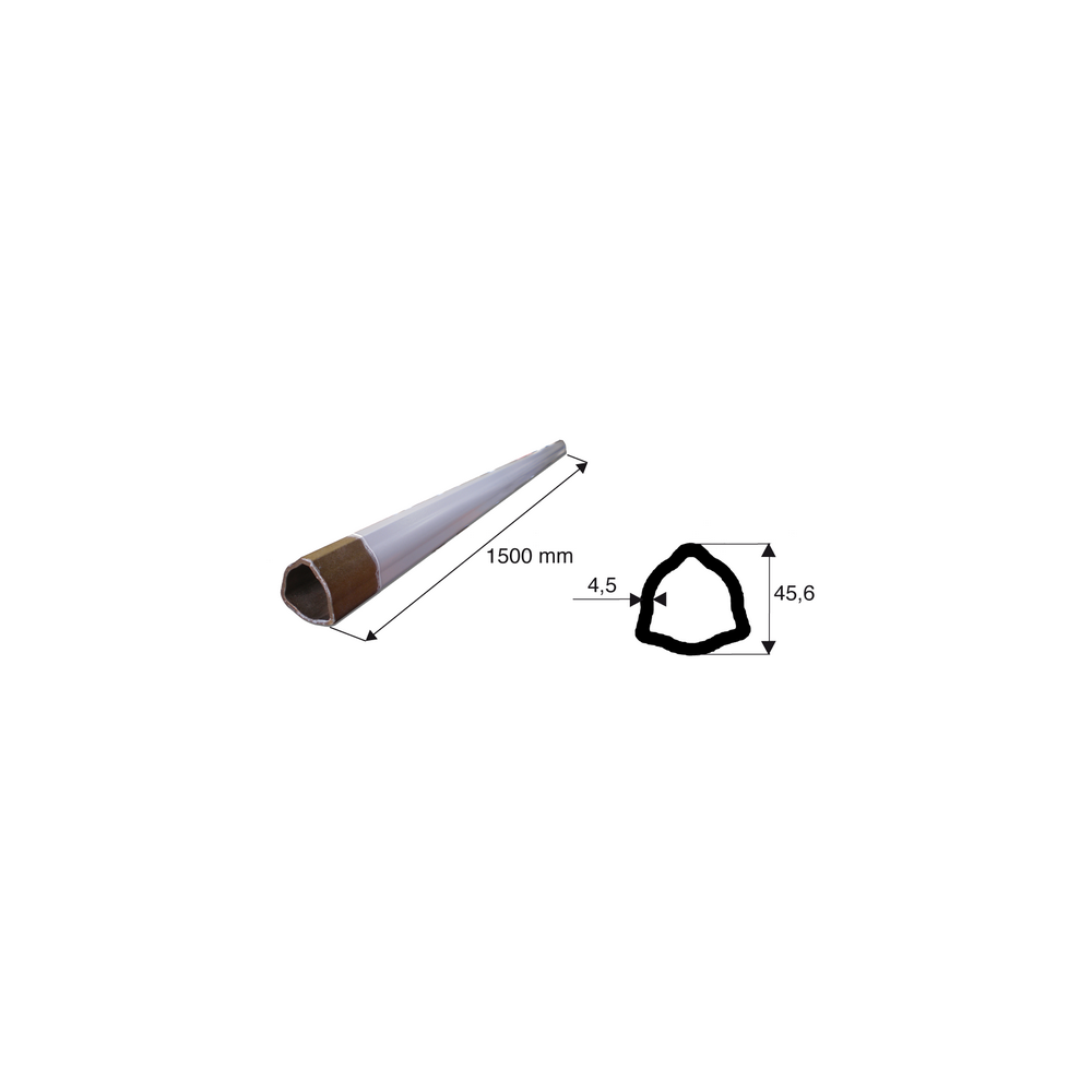 TUBE TRIANGULAIRE