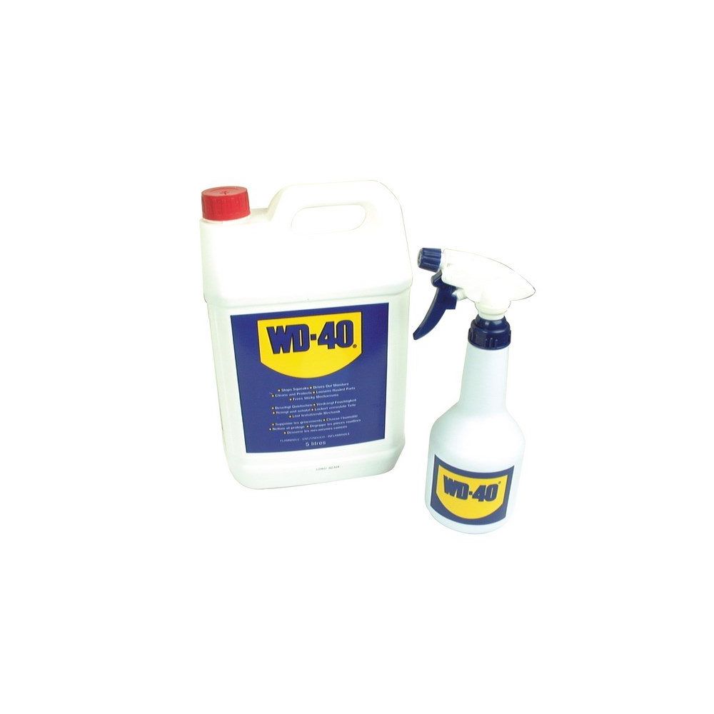 WD40 - Kit bidon 5L + Pulvérisateur vide