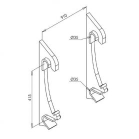 KIT ADAPTATION BRUTE A SOUDER AGRAM HM  - AGRAM
