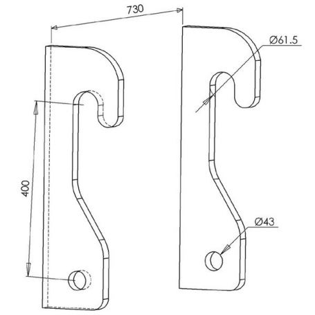 KIT ADAPTATION BRUTE A SOUDER JLG
