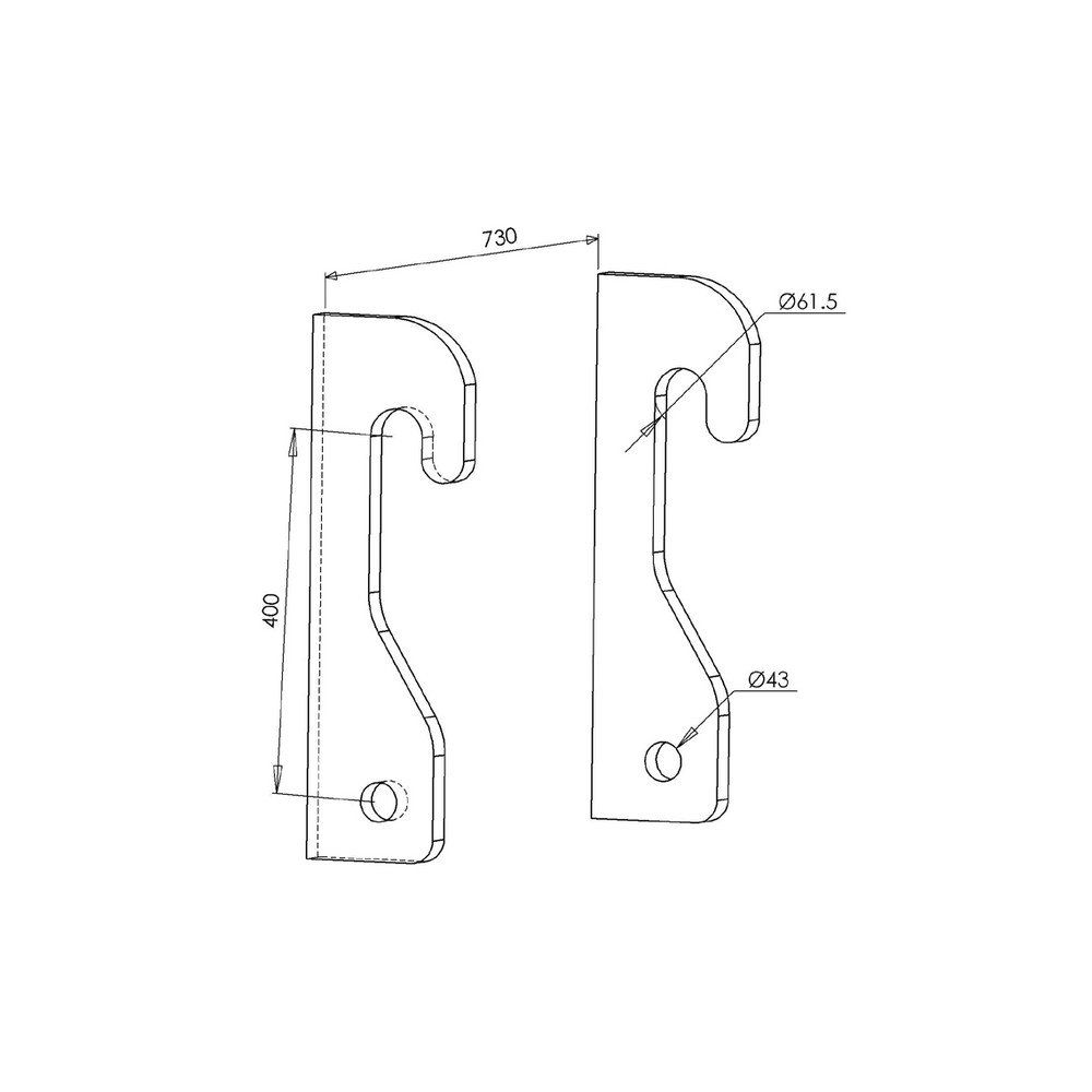 KIT ADAPTATION BRUTE A SOUDER JLG