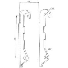 KIT ADAPTATION BRUTE A SOUDER JCB Q-FIT REGLABLE KIT ADAPTATION BRUTE A SOUDER JCB Q-FIT REGLABLE