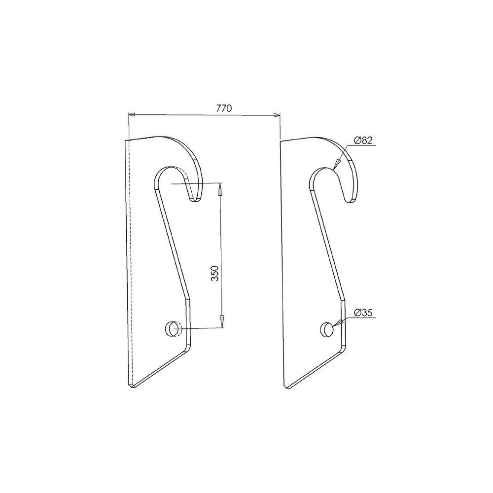 KIT ADAPTATION BRUTE A SOUDER NEW HOLLAND  - NEW HOLLAND
